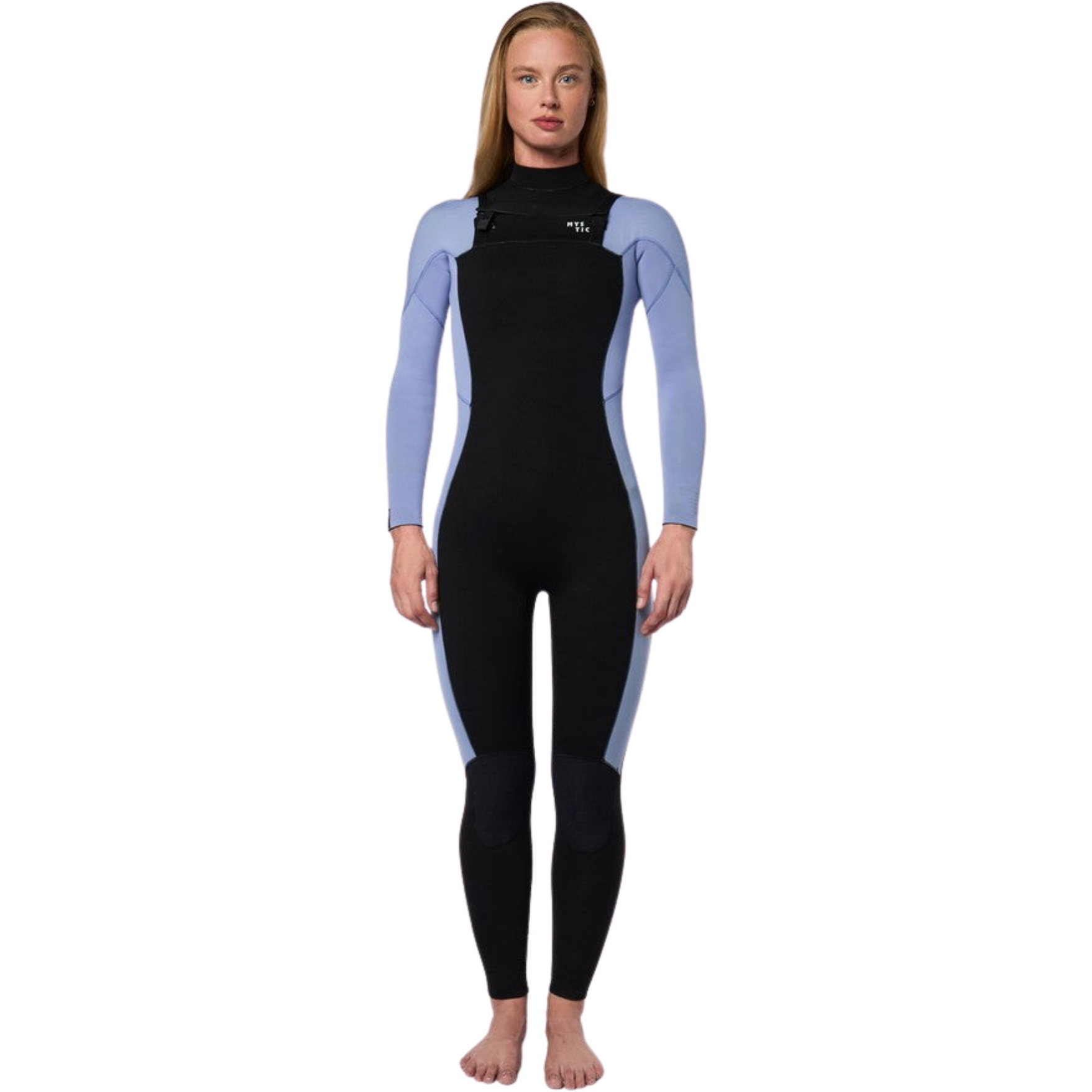 2026 Mystic Frauen Haven 5/3mm Doppelter Brustreißverschluss Neoprenanzug 35000.270045 - Iris Blue